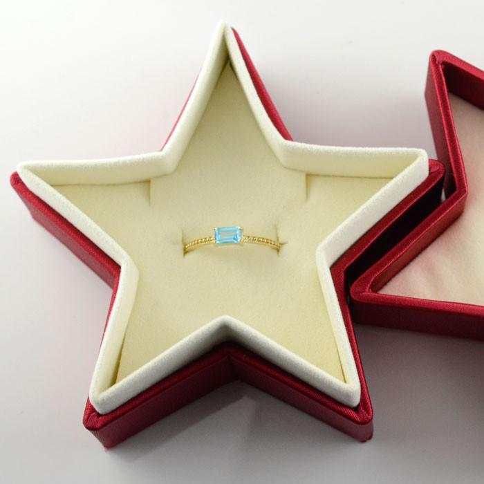 ジュエリーケース スター あすつく リングケース ギフト プレゼントに