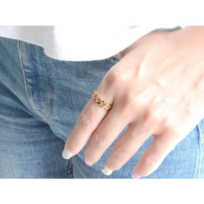 k18　喜平　リング　喜平　指輪 Amazon | 【喜平屋金ピカ野郎】K18喜平リング 8面カットトリプル