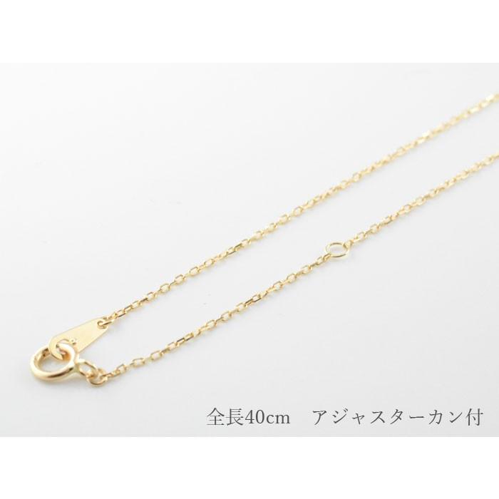 ネックレス レディース ダイヤモンド 18金 k18 ハート イエロー