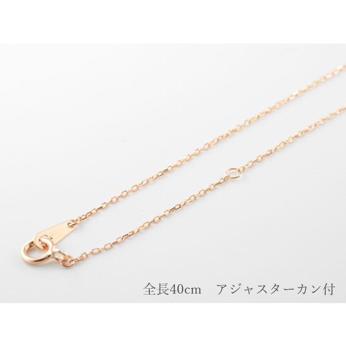 ネックレス レディース ダイヤモンド  18金 k18 ハート ピンクゴールドk18 ハートモチーフ セブンストーン ペンダント ダイヤ 18k 華奢  人気  クリスマスの画像
