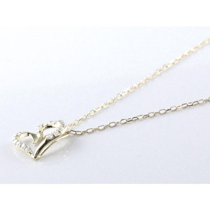 ダイヤモンド ネックレス プラチナ pt900 ハート レディース プラチナ900 ハートモチーフ ペンダント ダイヤ 華奢 記念 誕生日 人気 クリスマス_1