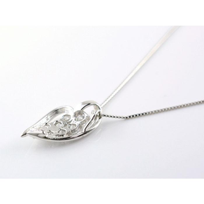 ダイヤモンド ネックレス プラチナ ハート レディース プラチナ900