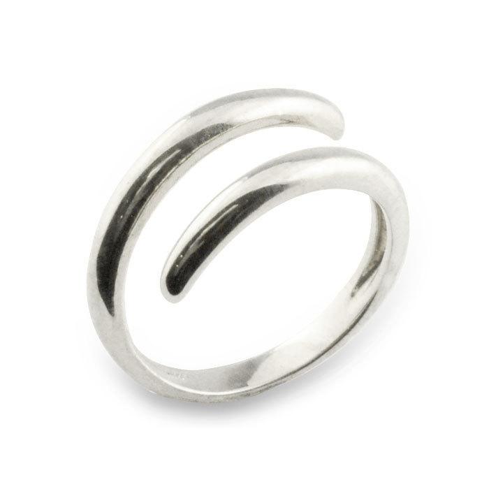 リング レディース k10 ホワイトゴールドk10 10金 シンプル 地金 二連風 2連風 巻き カジュアル 地金リング ファッションリング シンプルリング  ホワイトデーの画像