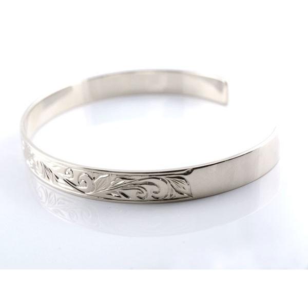 シルバー バングル ハワイアンジュエリー メンズ sv925 ハワイアン