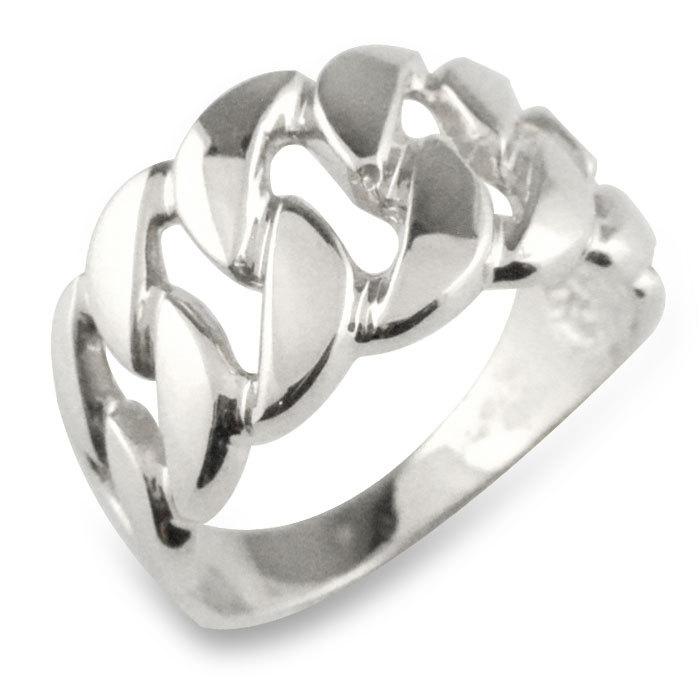 指輪 K10 喜平リング キヘイ 10k 10金リング ホワイトゴールドk10 シンプルリング k10 誕生日 鎖 クサリ 幅広 レディース ジュエリー 幅広リング ホワイトデー