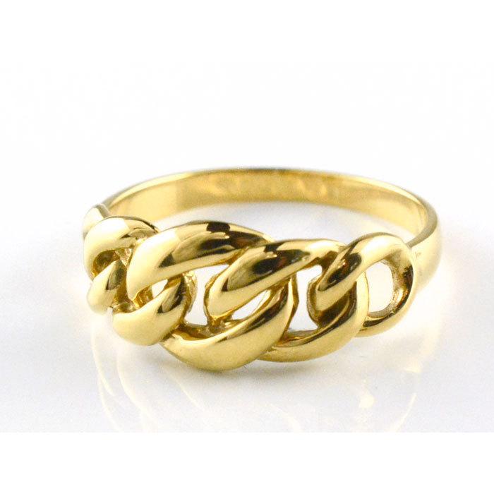 リング メンズ レディース 18金 喜平リング K18 ゴールド 指輪 キヘイ