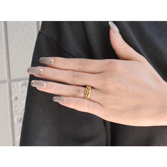 リング メンズ レディース 18金 喜平リング K18 ゴールド 指輪 キヘイ