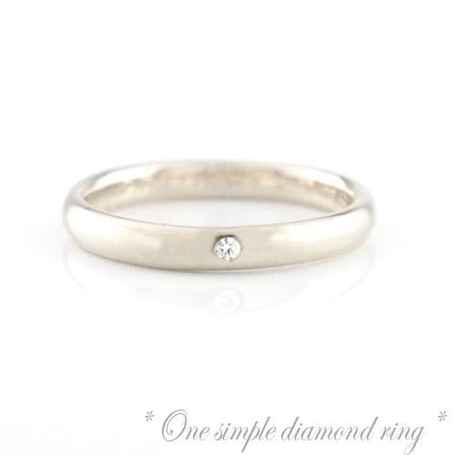 ホワイトゴールド　18k ダイヤモンドリング リング 18金ホワイトゴールド ダイヤモンド Lady 1,2 Ct