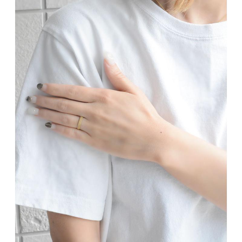 リング k18 レディース イエローゴールドk18 地金 18金 指輪 18k 縄模様 縄 地金リング クラシカル ファッションリング  クリスマスの画像