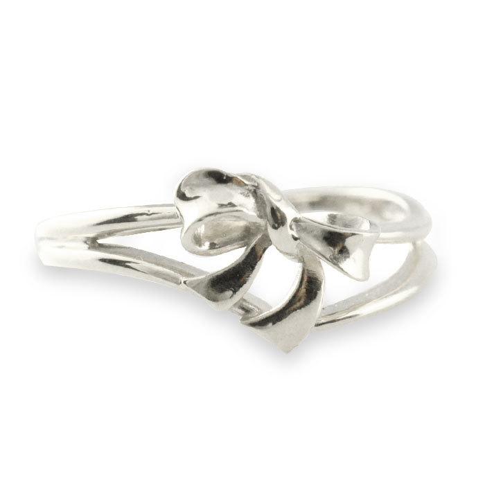 注文割引 モチーフ リボン 18k 指輪 地金 ホワイトゴールドk18 りぼん K18 レディース リング 18金 華奢 クリスマス かわいい ファッションリング 地金リング 指輪 リングサイズをお選びください 8号 Tin Ipb Ac Id