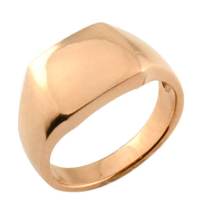 楽天 印台 指輪 ピンクゴールドk18 K18 リング メンズ 18金 インダイ クリスマス ファッションリング 幅広 印台リング 地金リング クラシカル 地金 角型 18k 四角 指輪 リングサイズをお選びください 8号 Www Angelguardians Org