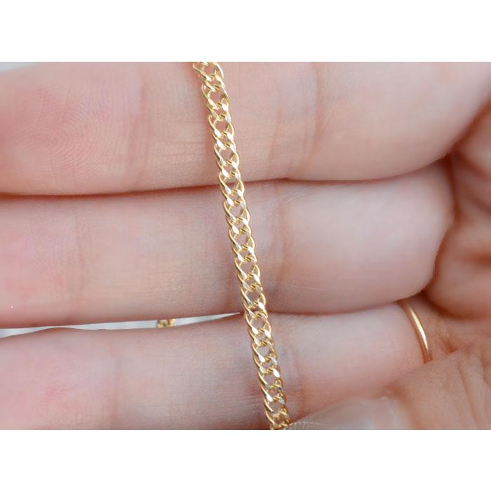 18金 ネックレス キヘイ チェーン メンズ k18 45cm ゴールド