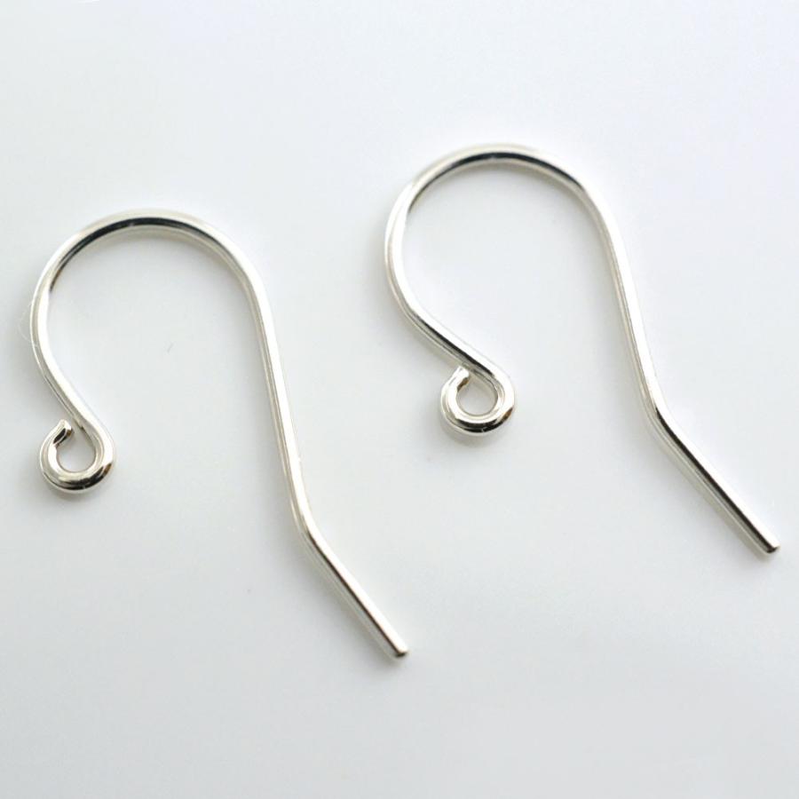 18金 フック金具 ホワイトゴールドk18 ピアス ピアス金具 18金 フック金具 ホワイトゴールドk18 ピアス ピアス金具