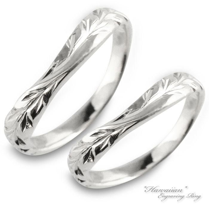 ハワイアンジュエリー ペアリング プラチナ ハワイアン レディース メンズ リング プラチナ900 地金リング 葉 彫金 結婚指輪 Pt Pt900 ブライダル Nr14pp シエロブルー 通販 Yahoo ショッピング