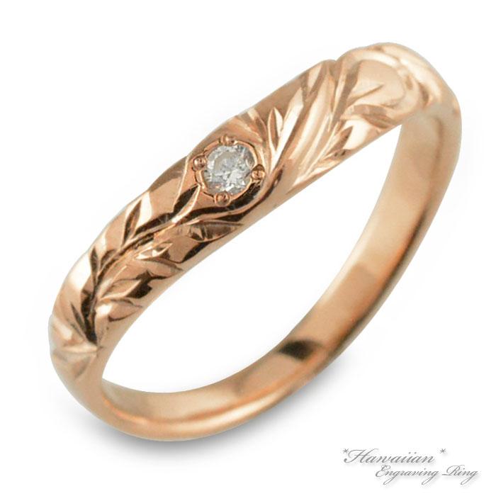 国際ブランド ハワイアンジュエリー 18金 ペアリング ハワイアン ダイヤモンド レディース メンズ リング ピンクゴールドk18 マイレ スクロール 彫金 葉 波 K18 18k Nrgp シエロブルー 通販 Yahoo ショッピング ポイント10倍 Lespakigali Com