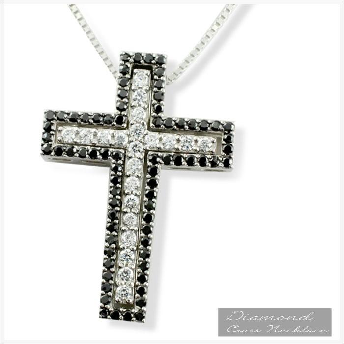 ダイヤ　ブラックダイヤ　クロス　ネックレス、ペンダントトップ　プラチナ　十字架 楽天市場】プラチナ ペンダントトップ メンズ ブラック
