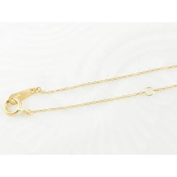 K18 イニシャル ネックレス レディース 誕生石 ペンダント 18金 ネームネックレス イエロー ピンク ホワイトゴールド 華奢 重ね付け ギフト クリスマスの画像