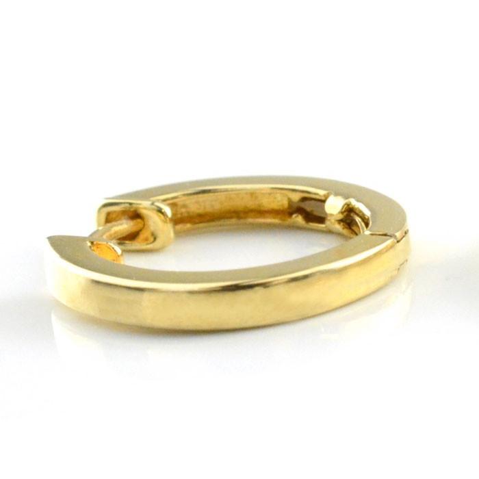 K18 18金 18k フープピアス イエローゴールド 115♡③ 18金 ピアス メンズ フープピアス イエローゴールドk18 地金ピアス