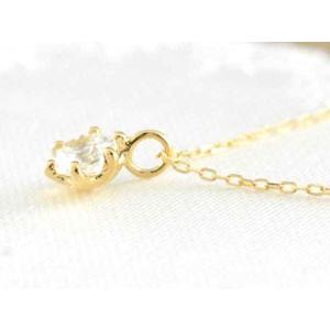 ダイヤモンド ネックレス 18金 レディース ダイヤモンドペンダント 一粒ダイヤ イエローゴールドk18  k18 0.2ct ダイヤ一粒 18金 人気  クリスマスの画像