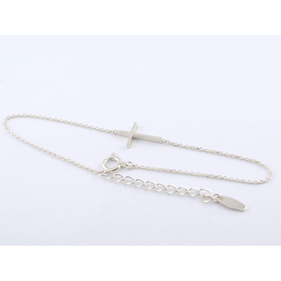 ブレスレット プラチナ クロス レディース pt pt900 pt850 十字架  