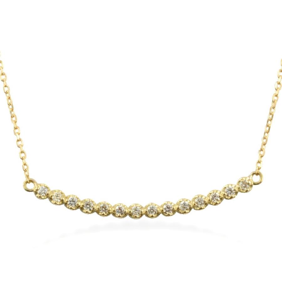 人気定番 ライン 18k ダイヤ イエローゴールドk18 K18 ペンダント レディース ラインネックレス 18金 ダイヤモンド ネックレス 華奢 クリスマス 人気 誕生日 シンプル ペンダントヘッド チャーム Tin Ipb Ac Id