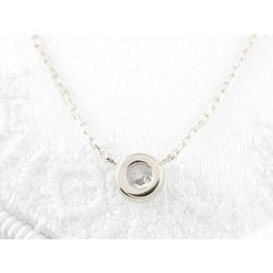 ダイヤモンド ネックレス レディース プラチナ900 0.2ct 一粒 ペンダント PT900 一粒ダイヤ 人気 シンプル クリスマスの画像