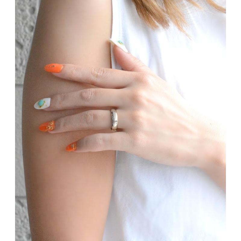 市松14Kローズレッド×シルバー980　５ｍｍ、５ミリリング指輪　24号 市松14Kローズレッド×シルバー980 5mm、5ミリリング指輪 24号 市松14K