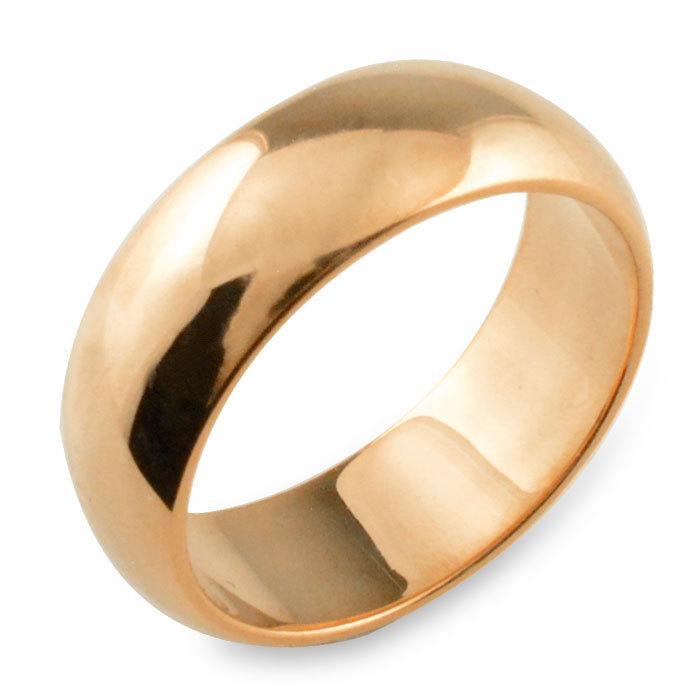 ラウンド 18k 地金リング 甲丸 幅広 ピンクゴールドk18 指輪 7mm 甲丸リング レディース リング 18金 シンプル クリスマス 幅広リング シンプルリング ブライダル 指輪 リングサイズをお選びください 8号 Tin Ipb Ac Id
