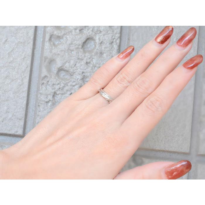 k18 リング レディース 18金 指輪 結婚指輪 ダイヤモンド ミルウチ 18k ホワイトゴールドk18 シンプル  ゴールド 重ねづけ シンプル WG PG YG  クリスマスの画像