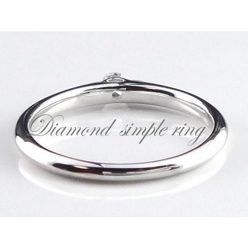 ダイヤモンド リング プラチナ 一粒 0.1ct エンゲージリング 婚約指輪 ピンキーリング レディース シンプル ブライダル プラチナ900 pt900 クリスマスの画像