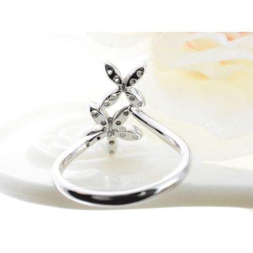 18k ダイヤモンド リング ホワイトゴールドk18 ダイヤモンドリング