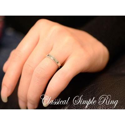 プラチナ メンズ リング プラチナ900  ピンキーリング 指輪 地金 シンプル 指輪 平打ち ミル打ち 結婚指輪 ブライダル  クリスマスの画像