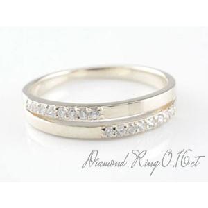 レディース プラチナ ダイヤモンド 指輪 ミルウチ ピンキーリング 0.16ct pt900 ダイヤ 婚約指輪 エンゲージリング リング  クリスマスの画像