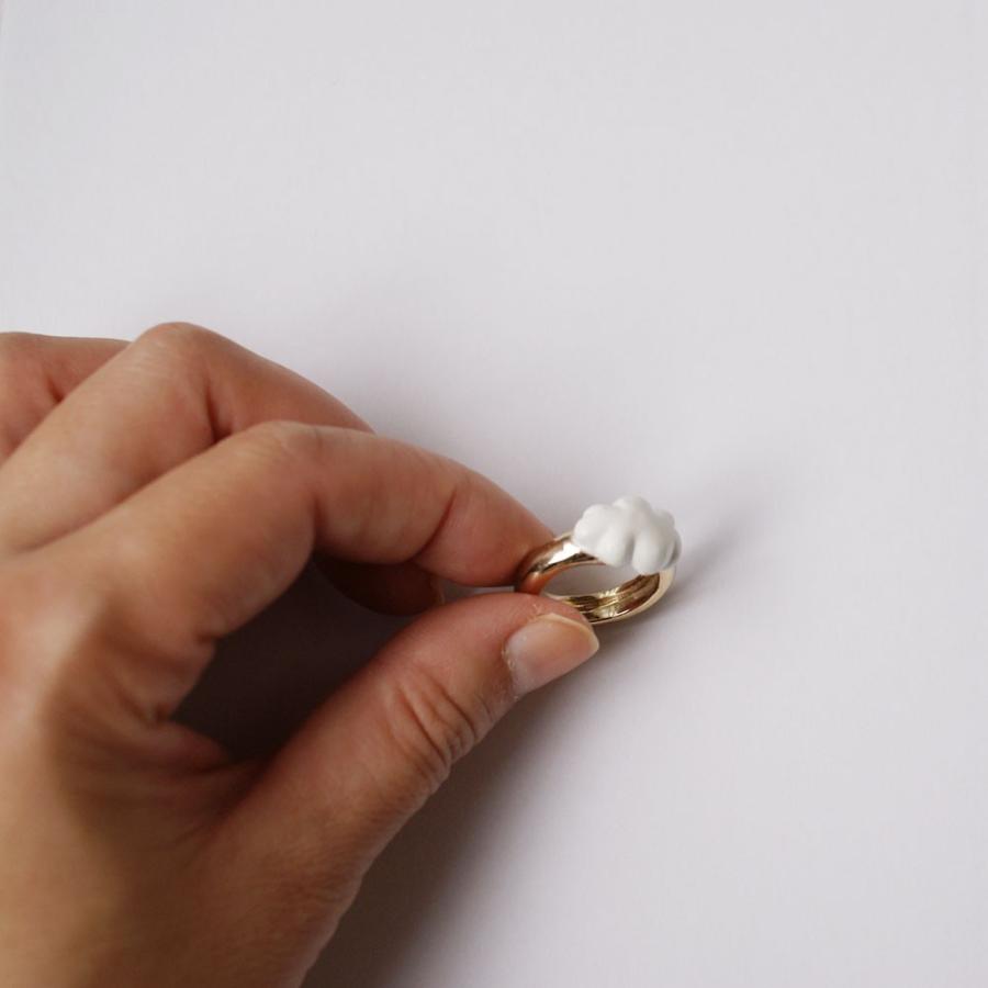 cikolata（チコラータ） リング 指輪 雲 くも 雲のリング : cikolata