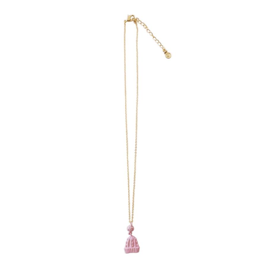 ニットキャップ　ケーブル編み　ネックレス　アクセサリー |  | 01