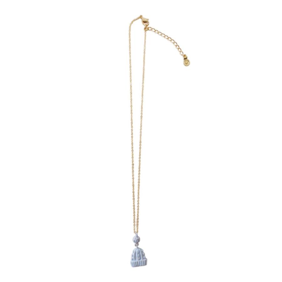 ニットキャップ　ケーブル編み　ネックレス　アクセサリー |  | 03