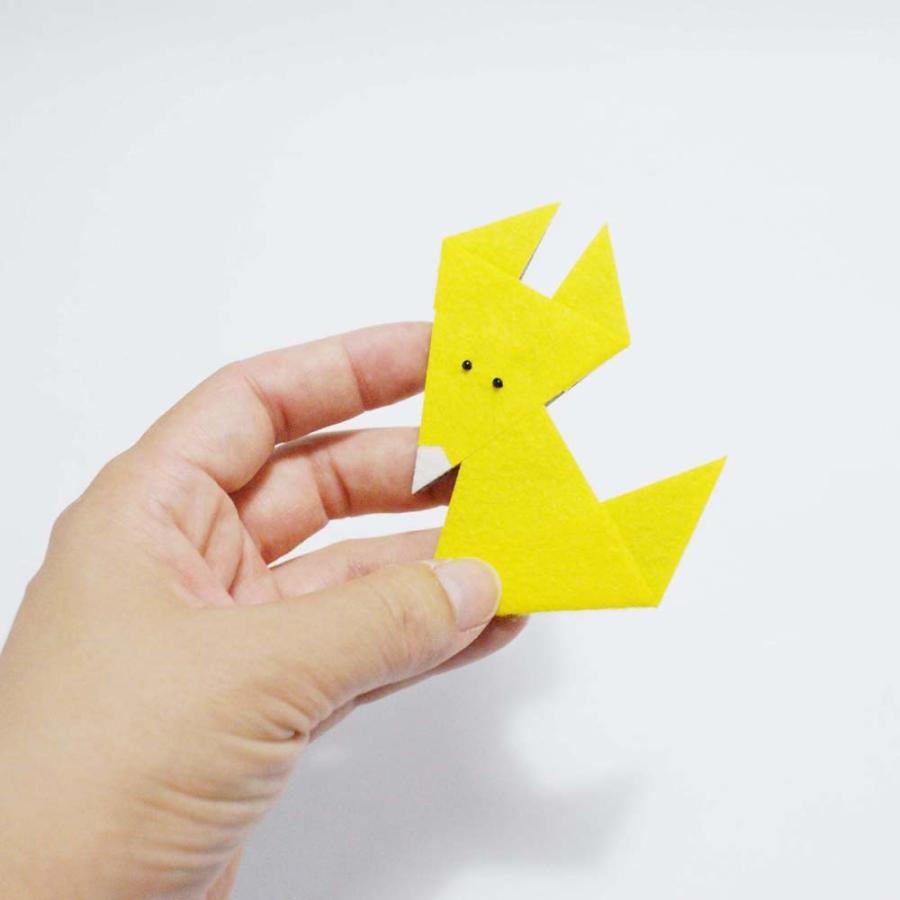 折り紙キツネブローチ | cikolata | 02