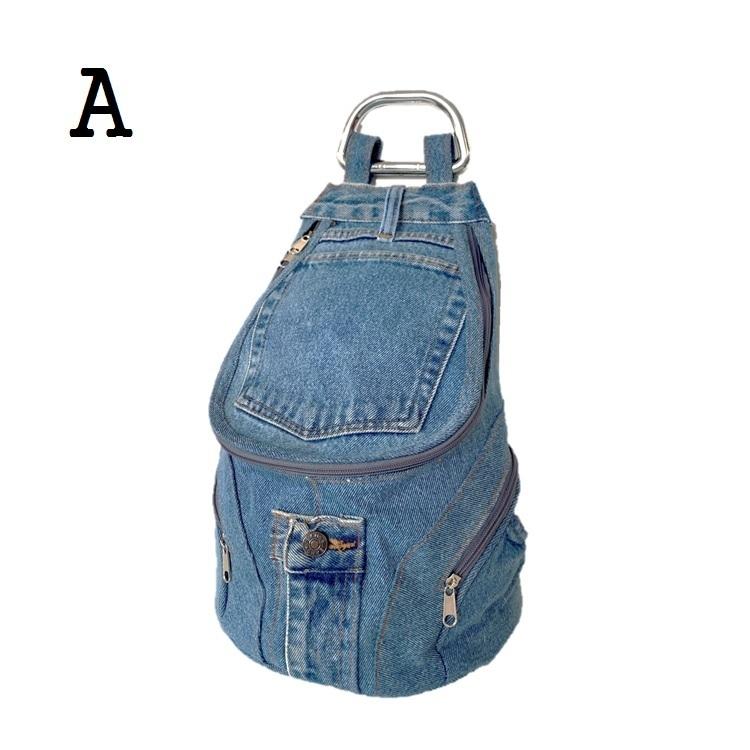 デニム リュック 2WAY デイパック バッグ BAG ボディバッグ ワン