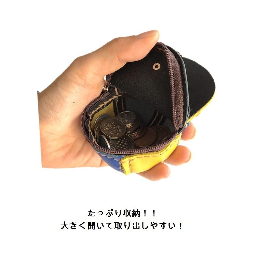 レザー コインケース CAP キャップ 小銭入れ 牛革 本革 帽子