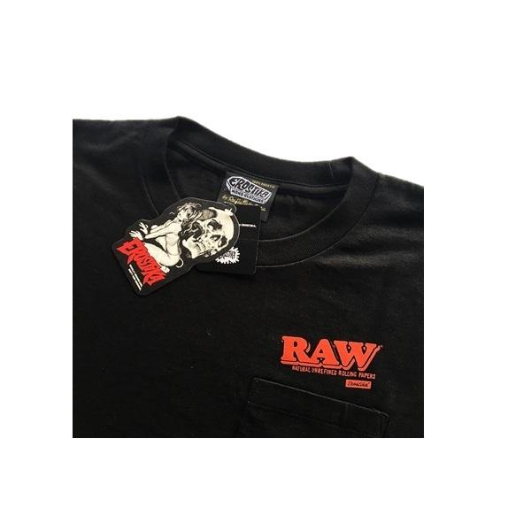 RAW 正規品 ガールズ ポケット Tシャツ Rockin'JellyBean RAW 正規品 ガールズ ポケット Tシャツ Rockin'JellyBean