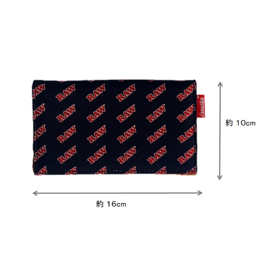 RAW 正規品 JAPANガールシャグポーチ 喫煙具 巻きたばこ ロウ タバコ