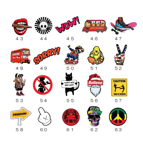 ステッカー シール 防水 耐水 車 カー スマホ ノートパソコン タブレット トランプ 禁止 黒猫 サンタ スパルタ かっこいい かわいい おしゃれ Sti 11 Cin Shop ヤフー店 通販 Yahoo ショッピング