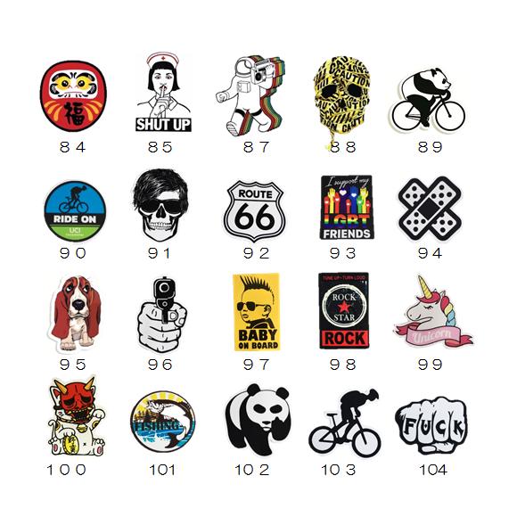 ステッカー シール 防水 耐水 車 カー スマホ ノートパソコン