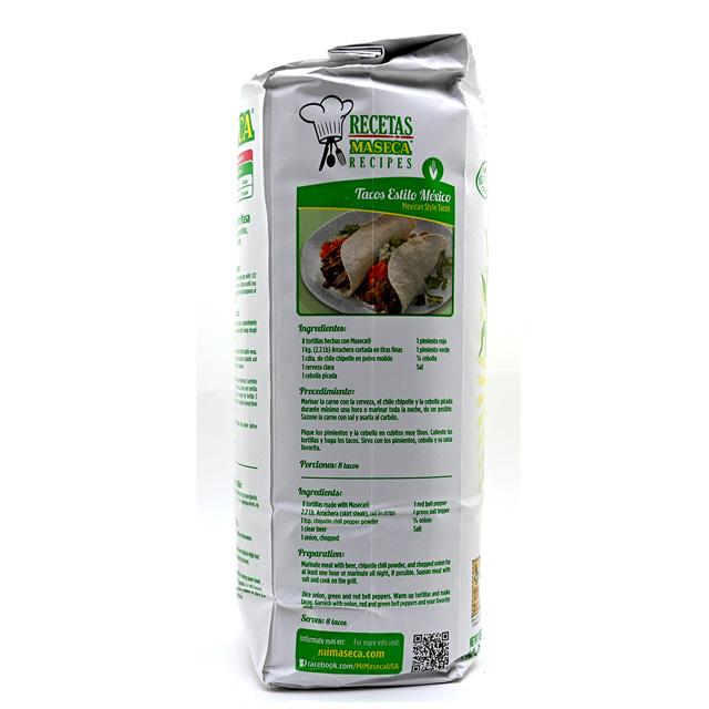 【ケース直送】【代金引換不可】MASECA ホワイトマサ（ホワイトコーン粉） ケース販売 4ポンド 1.8kg×10 |  | 01