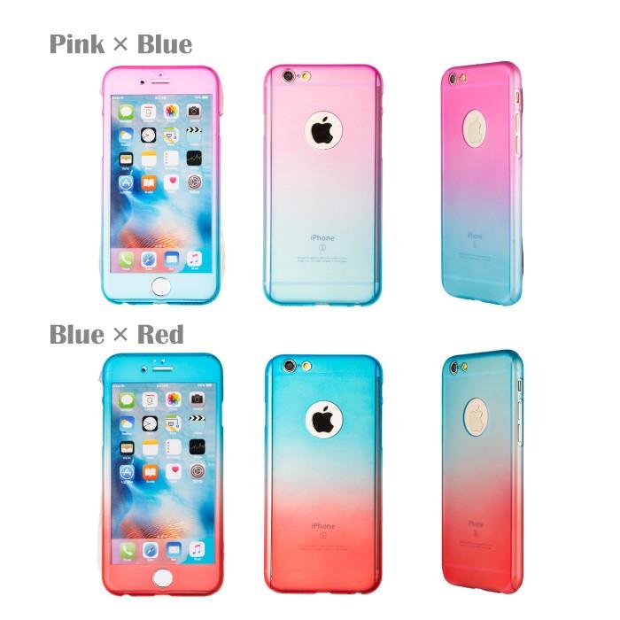 Iphone8 ケース Iphone Se2 ケース グラデーション フルカバー Iphonese 5 5s Iphone6 6sガラスフィルム 付き 夏 レビューを書いて追跡なしメール便送料無料可 Cinc Shop Paypayモール店 通販 Paypayモール