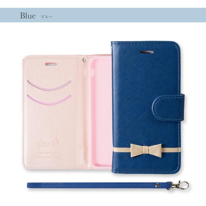 リボン付き レザー手帳型ケース iPhoneケース レビューを書いて追跡