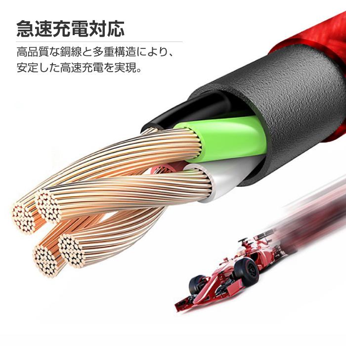 iPhone 充電 ケーブル 2m 充電ケーブル コード 充電器 iPhone14 iPhone13 Pro Max mini iPhone11 iPhoneXS SE2 iPad Air iPhone8 長い ロング 急速充電 |  | 13