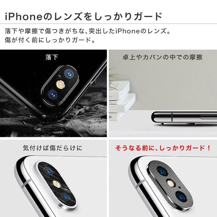 PhoneXR iPhone8 iPhoneXS レンズ保護 カメラレンズ保護リング 保護