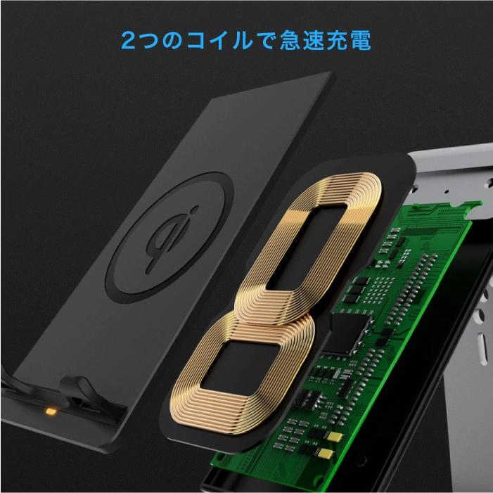 ワイヤレス充電器 マルチ AirPods Apple Watch SE 6 5 4 3 2 1 対応