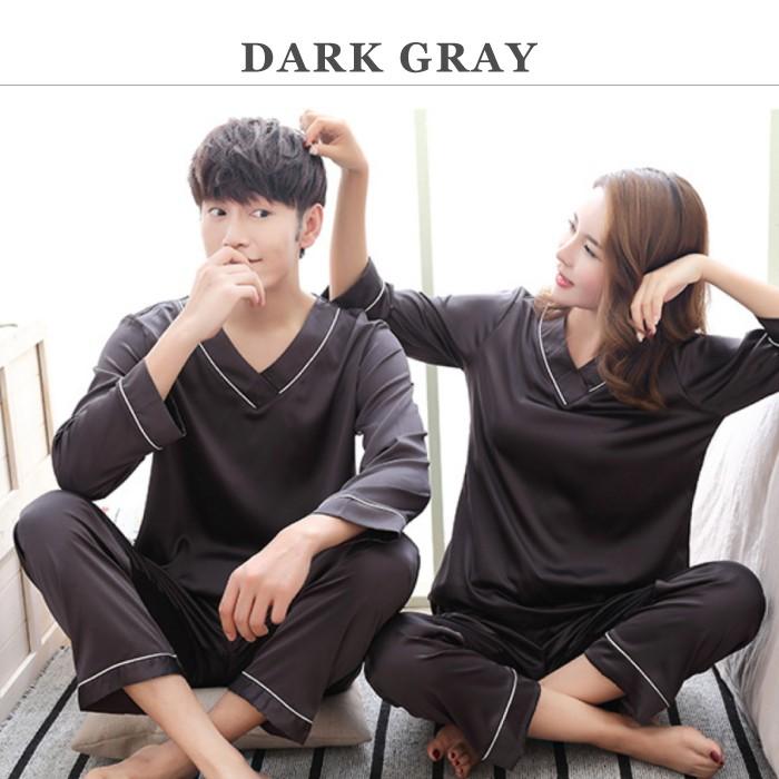 顔デカ　パジャマ　ペア パジャマ ペアパジャマ ルームウェア レディース/メンズ 光沢